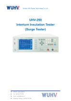 UHV-290 Interturn Insulation Tester (Surge Tester)-Catalog-1