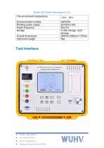 UHV-3000 On Load Tap Changer Characteristic Tester-Catalog-3