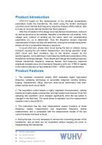 UHV-310 SFRA Test Set -Catalog-2
