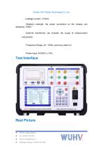 UHV-321 Transformer Load And No-load Losses Tester-Catalog-4