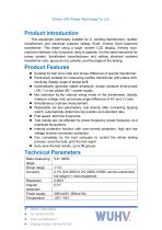 UHV-332 Transformer Turns Ratio TTR Tester-Catalog-2