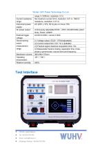 UHV-408 Circuit Breaker Characteristic Tester-Catalog-4