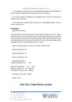 UHV-500 Cable Fault Location Detector-Catalog-3