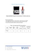 UHV-500 Cable Fault Location Detector-Catalog-6
