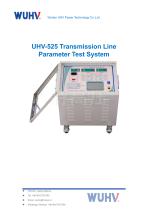 UHV-525 Transmission Line Parameter Test System -Catalog
