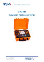 UHV-823 Insulation Resistance Tester-Catalog
