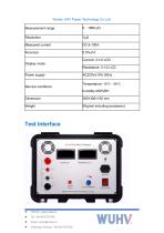 UHV-H100A Contact Resistance Tester -Catalog-3