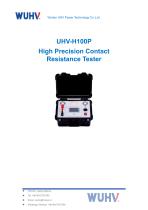UHV-H100P High Precision Contact Resistance Test Set -Catalog-1