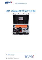 ZGF Integrated DC High Voltage Generator -Catalog-1