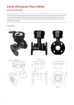 Inline Ultrasonic Flow Meter-2