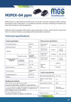MGS Technology Catalog of products 2026-9