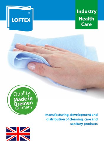 manufacturing, development and   distribution of cleaning, care and   sanitary products