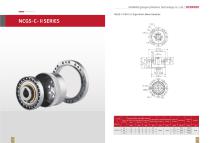strian wave gearbox NCGS-C-II SERIES