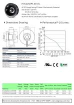 EC Centrifugal Fan/ Motorized Impellers series-1