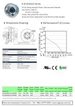 EC Centrifugal Fan/ Motorized Impellers series-1