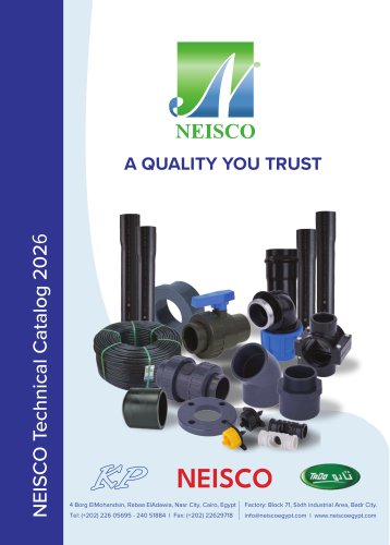 Neisco brand catalog - 2026