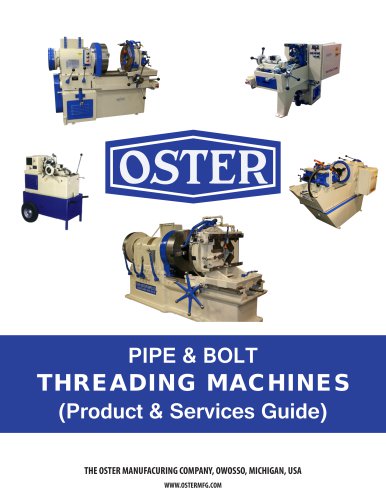 PIPE & BOLT THREADING MACHINE
