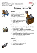 Threading Machine A33-1