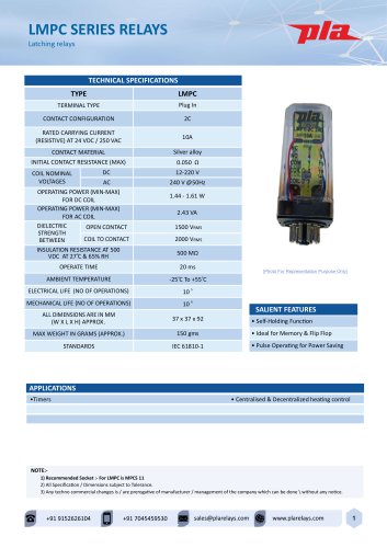 LMPC SERIES