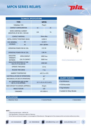 MPCN SERIES