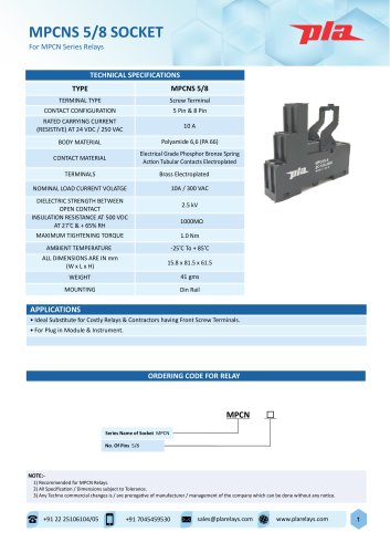 MPCNS 5/8 SOCKET
