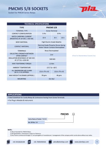 PMCMS 5/ 8