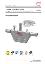 Coriolis Mass Flow Meter-1