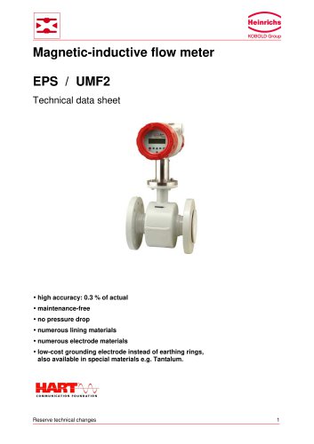 Magnetic-inductive flow meter