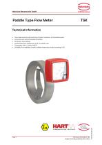 Paddle Type Flow Meter-1
