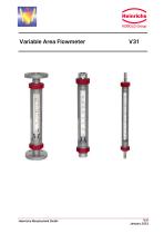Variable Area Flowmeter-1