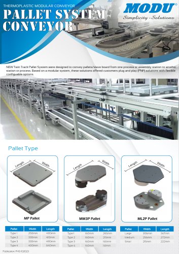Pallet System Conveyor