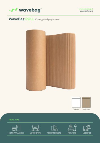WaveBag ROLL Corrugated paper reel
