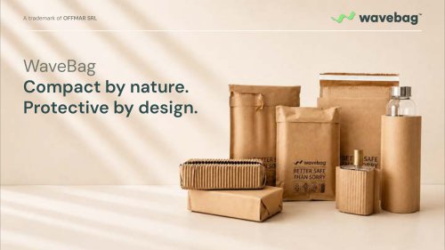 WaveBag &ndash; Sustainable Protective Packaging Solutions
