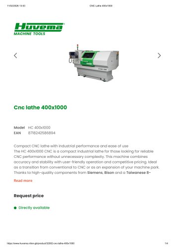 HC 400x1000