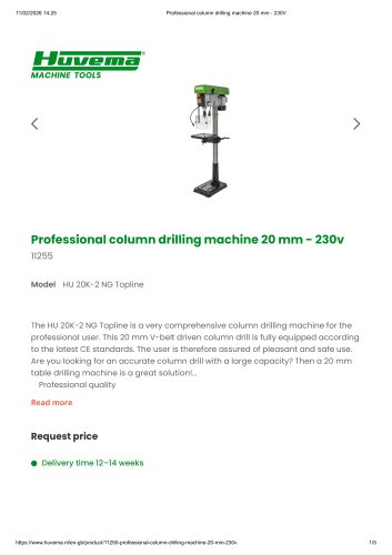 HU 20K-2 NG Topline