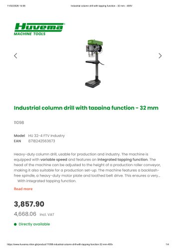 HU 32-4 FTV Industry