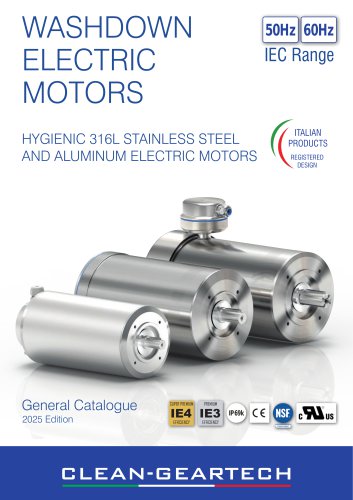WASHDOWN ELECTRIC MOTORS