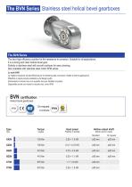 WASHDOWN HYGIENIC  The BVN Series-2