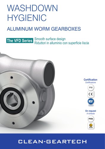 WASHDOWN HYGIENIC The VFD Series