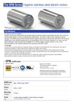 WASHDOWN NEMA ELECTRIC MOTORS The SPM Series -2