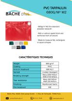 680g/m² M2 tarpaulin -1