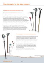 Thermocouples for the glass industry-4