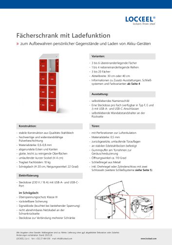 F&auml;cherschrank mit Ladefunktion