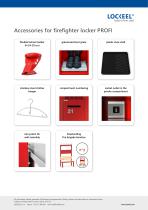 Firefighter locker PROFI-3