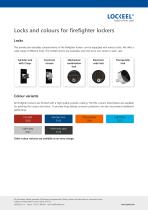 Firefighter locker PROFI-4