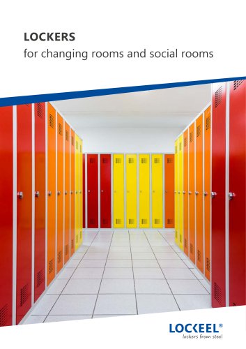 Lockers from steel
