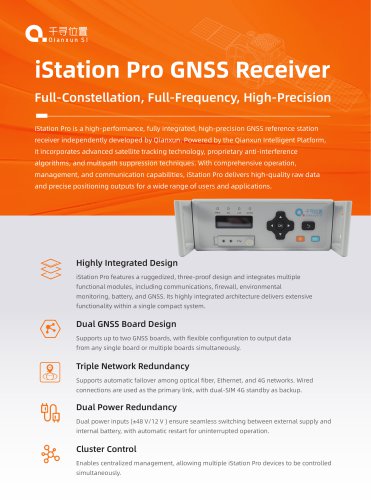 iStation Pro GNSS Receiver