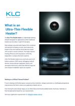 KLC Ultra Thin Flexible Heater -2