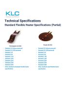 KLC Ultra Thin Flexible Heater -4