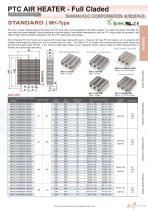 PTC Air Heater Standard MH Type-1